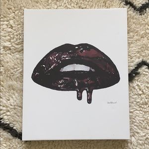 Lip Canvas for wall